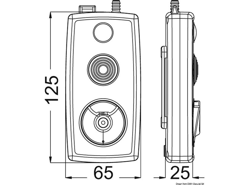Segnalatore Wamblee W480 MOB AIS+DSC – O 