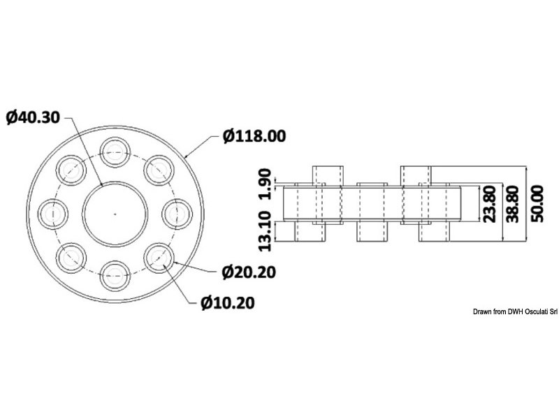 Giunti elastici d'accoppiamento