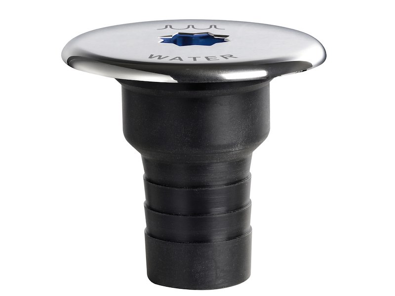 Tappi imbarco Clever in composito + inox