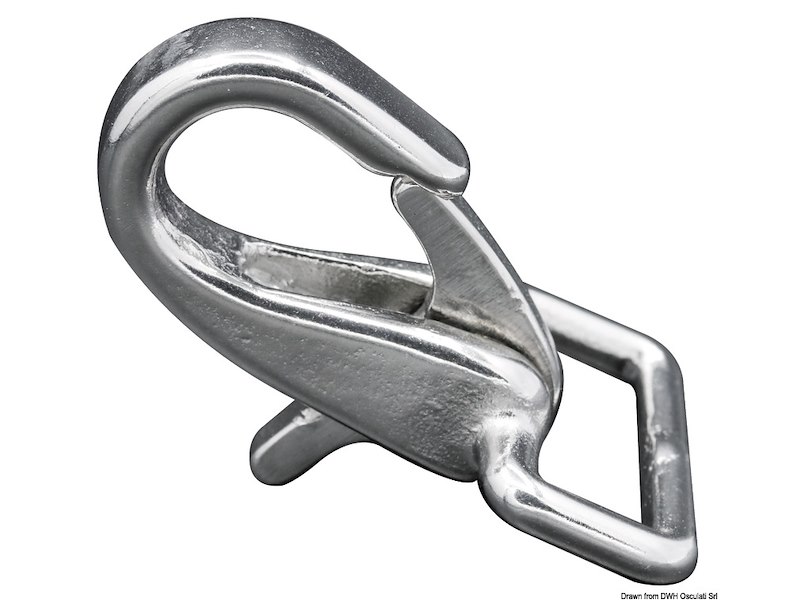 Moschettoni inox AISI 316 con grilletto