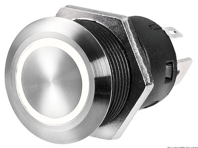 Interruttore FLAT in acciaio inox