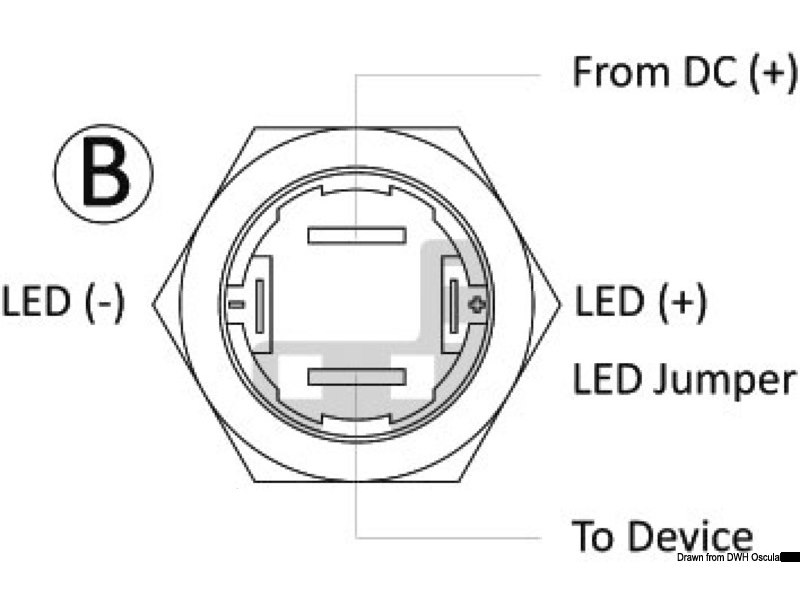 Interruttore FLAT in acciaio inox