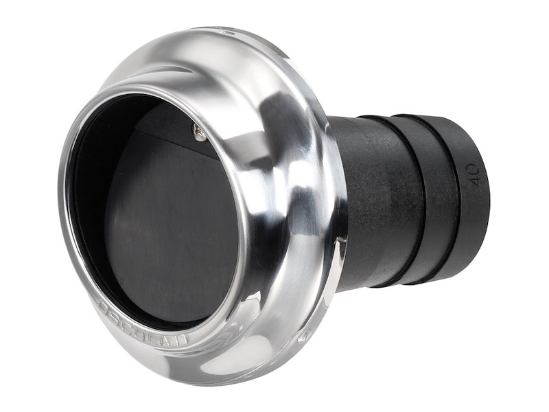 Uscite scappamenti in tecnopolimero ed inox con membrana di non ritorno