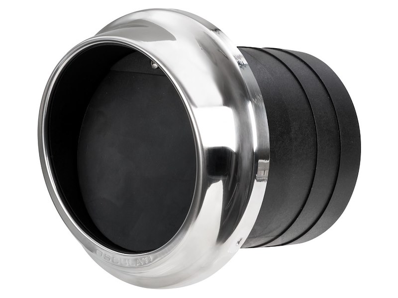 Uscite scappamenti in tecnopolimero ed inox con membrana di non ritorno