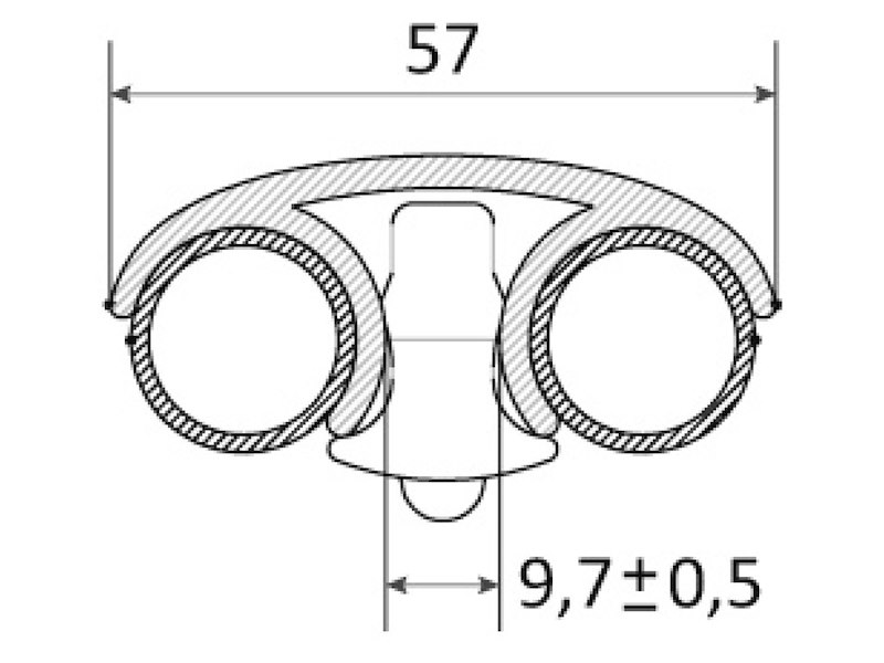 Luce LED subacquea per scalette