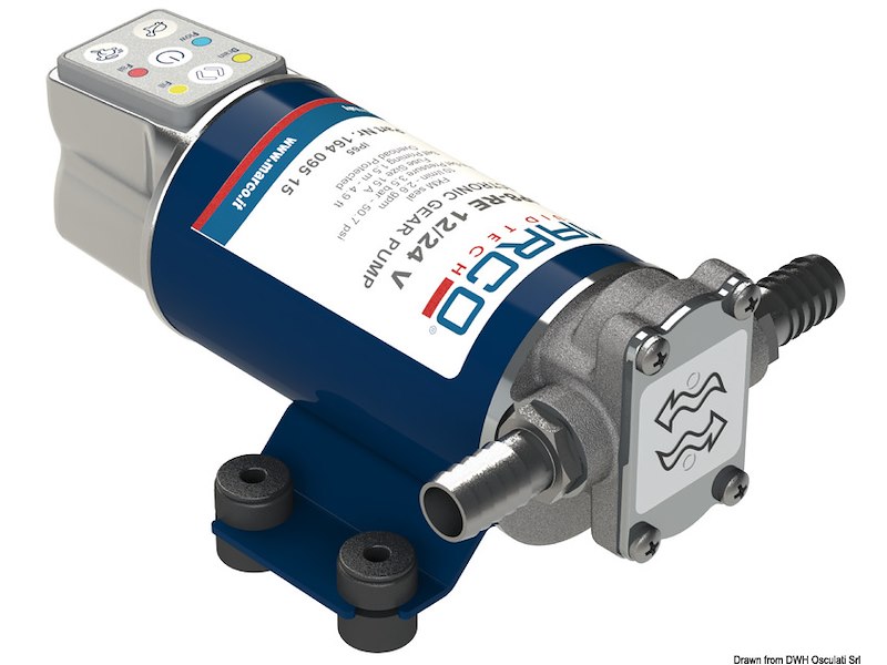 Elettropompa MARCO reversibile a flusso regolabile 