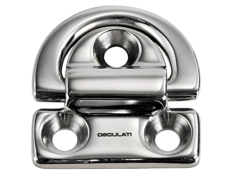 Anelli abbattibili “folding pad eyes” con anello forgiato HR