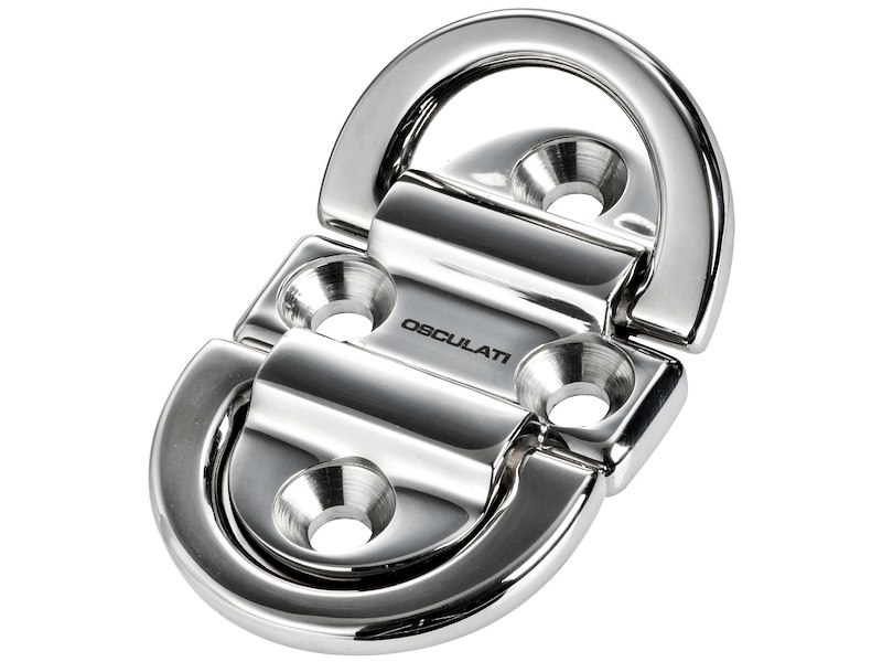 Anelli abbattibili “folding pad eyes” con anello forgiato HR