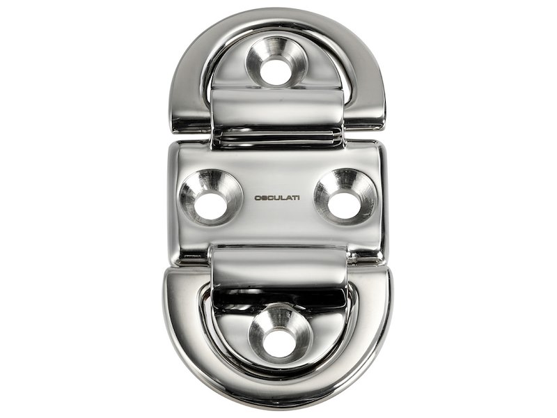 Anelli abbattibili “folding pad eyes” con anello forgiato HR