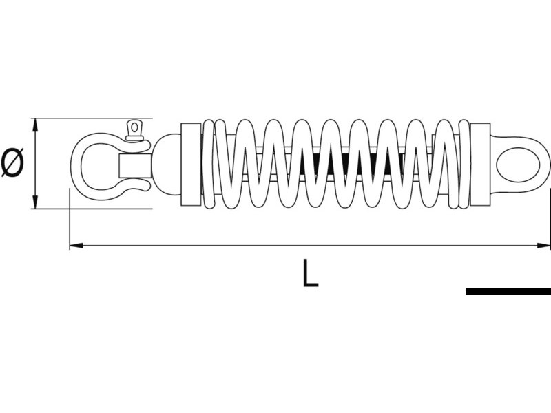 Dispositivo di ormeggio DOUGLAS MARINE Cardan