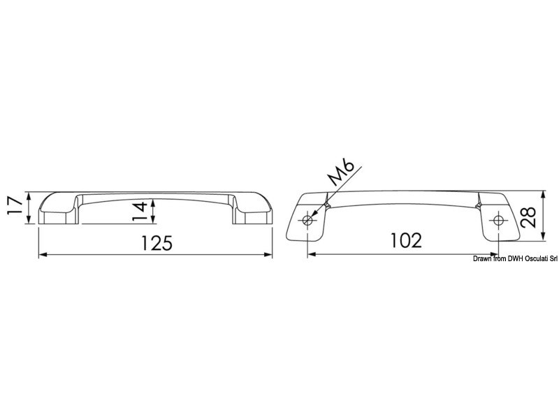 Maniglia per cassetti Sierra 
