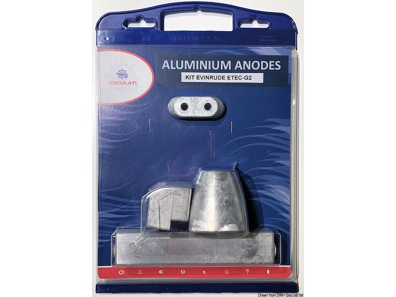 Anodi per motori Johnson/Evinrude G2 - Serie 200-300
