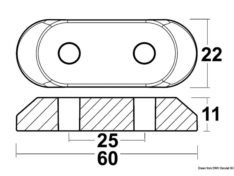 Anodi per motori Johnson/Evinrude G2 - Serie 200-300