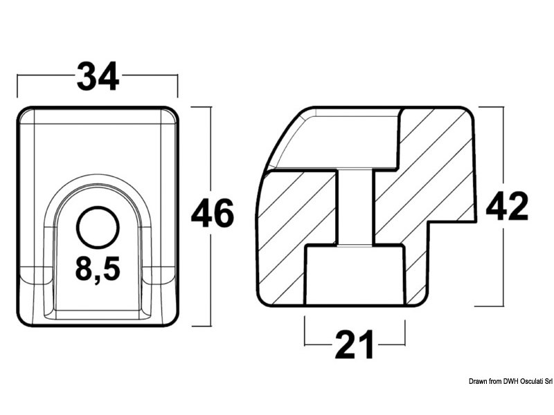 Anodi per motori Johnson/Evinrude G2 - Serie 200-300
