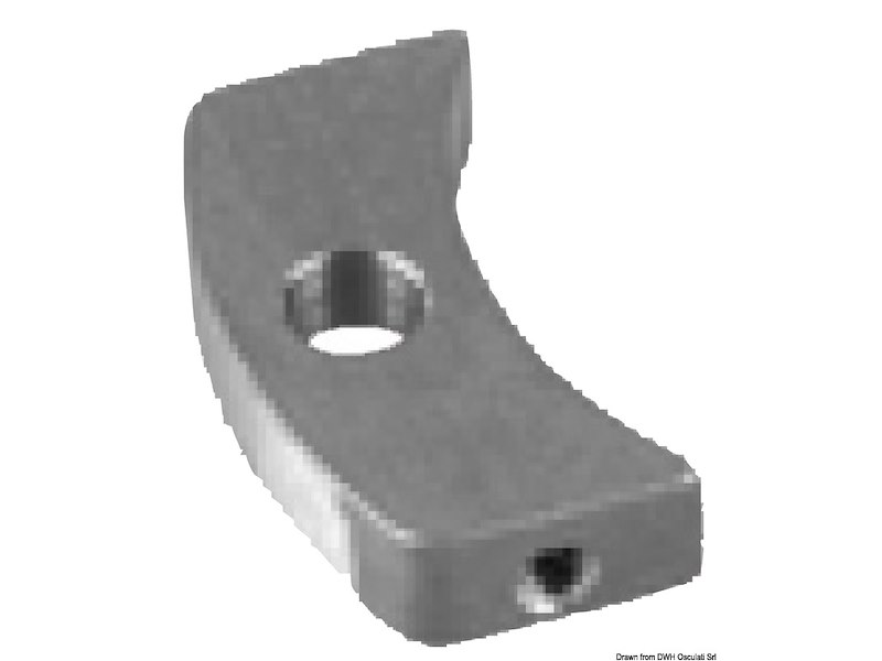 Collare Volvo Penta a 2 pezzi - S. Drive 120 con 4 viti M4X20 inox