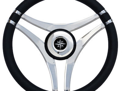 Volante Impact con razze in acciaio inox