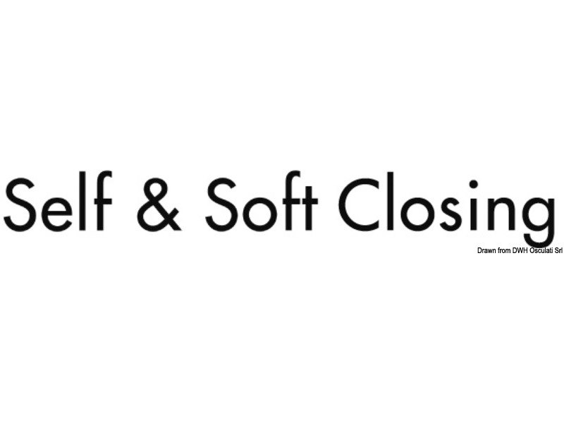 Guida ammortizzata Soft-close per cassetti SUGATSUNE