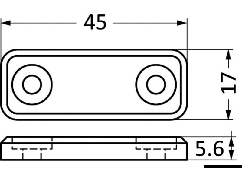 Chiusura magnetica sigillata - fissaggio su piano SUGATSUNE