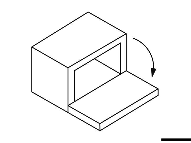 Soft Down Stay per apertura verso il basso SUGATSUNE