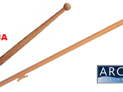 ASTE BANDIERA TEAK