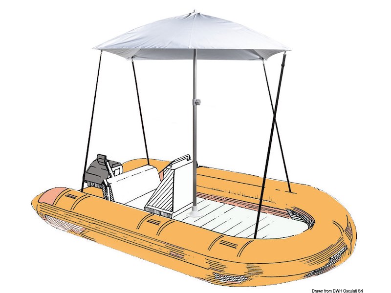 Ombrellone Parasol pieghevole per barca