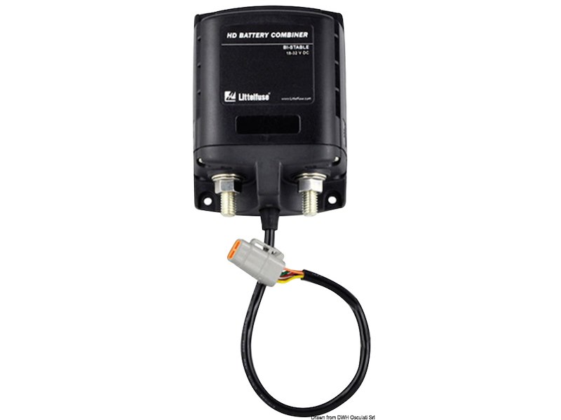 Combinatore batterie/Relay automatico di carica intelligente bistabile LITTELFUSE®