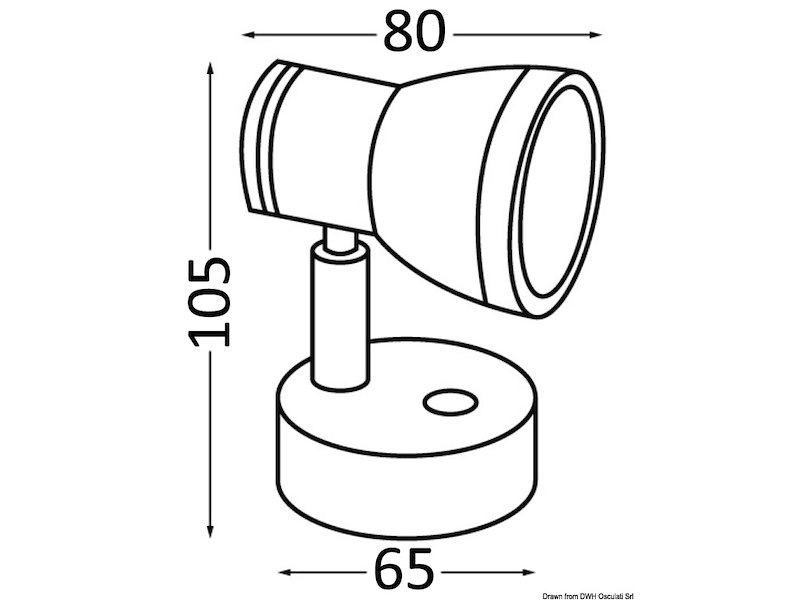 Faretto reading LED CREE 