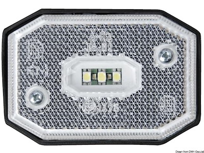 Fanali di posizione a LED per carrelli ELLEBÌ