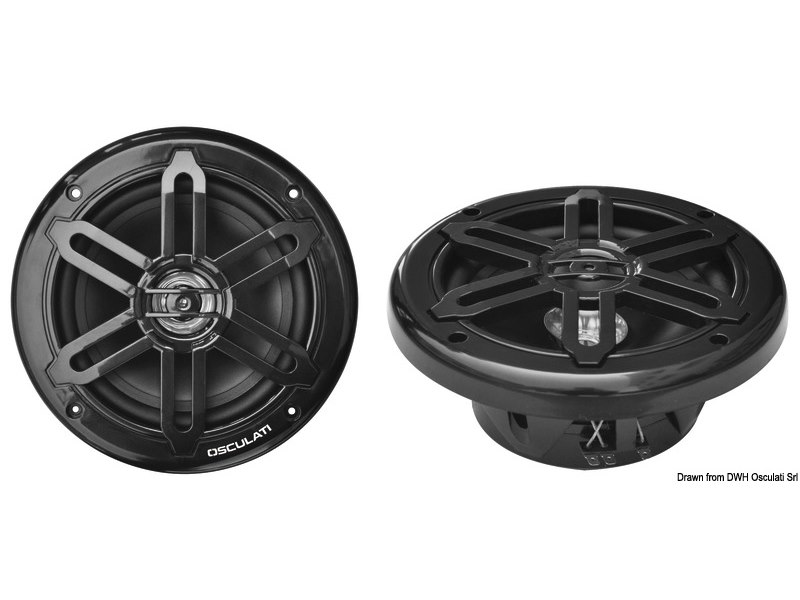 Coppia altoparlanti stereo doppio cono