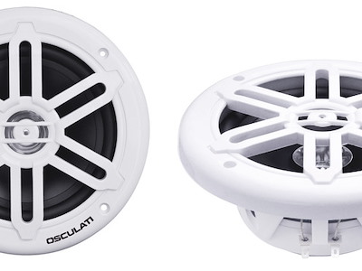 Coppia altoparlanti stereo doppio cono