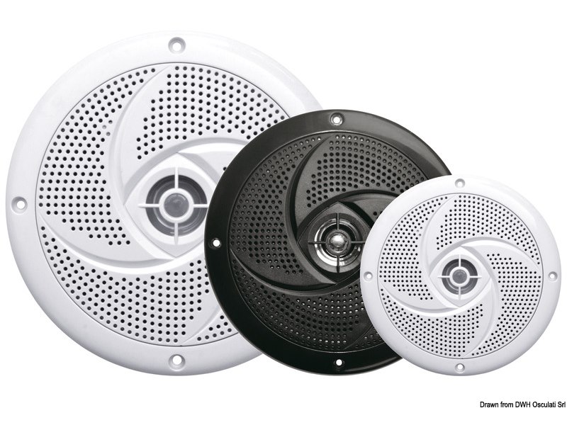 Coppia altoparlanti stereo ultra piatte a doppio cono