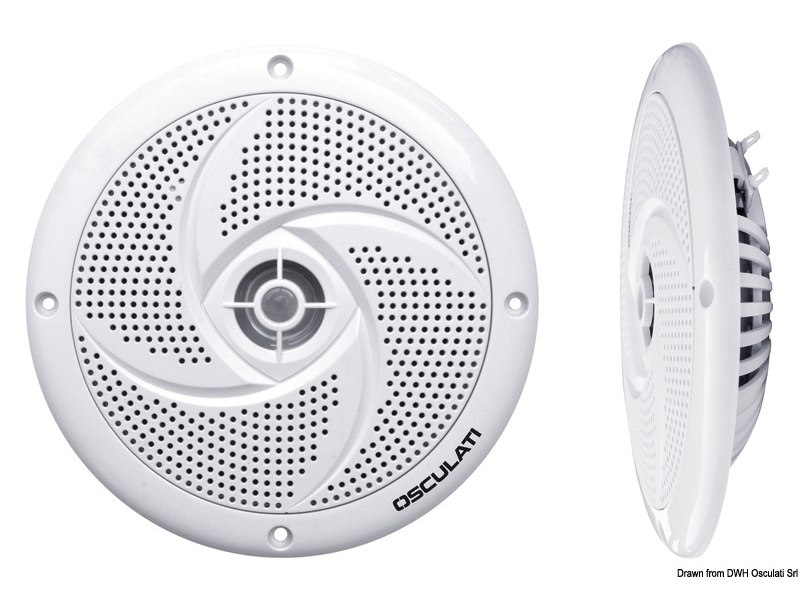 Coppia altoparlanti stereo ultra piatte a doppio cono