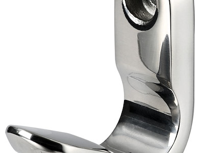 Gancio inox ad alta resistenza 47x16x44 mm 