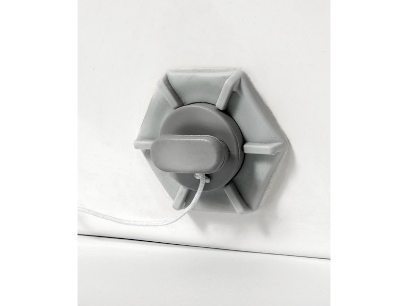 Tender a carena in vetroresina a V profondo