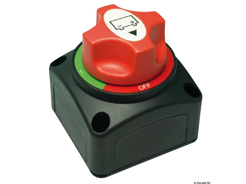 Staccabatteria da appoggio con chiave estraibile 