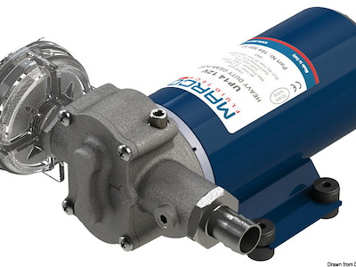 Pompa autoadescante 12 V 46 l/min 