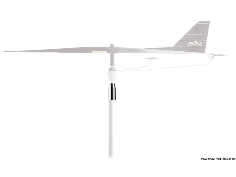 Antenna VHF Scout KM4 predisposta per Windex 100cm 