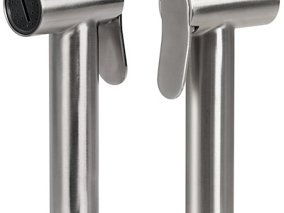 Doccetta inox a pulsante 