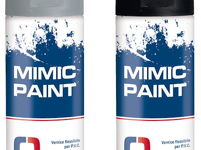 Mimic Paint vernice spray per rinnovo PVC o per rinnovo / ricolazione teste parabordi