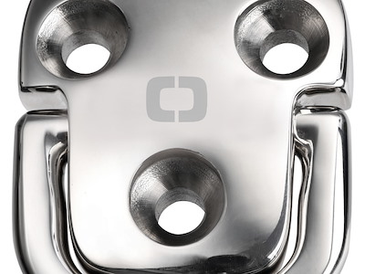 Anelli abbattibili Square pad eyes con anello forgiato HR