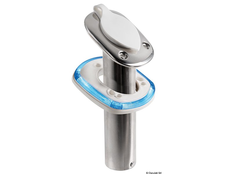 Base con led per portacanne 