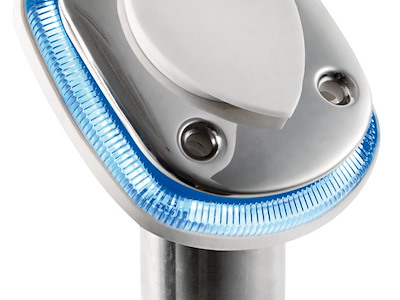 Base con led per portacanne 