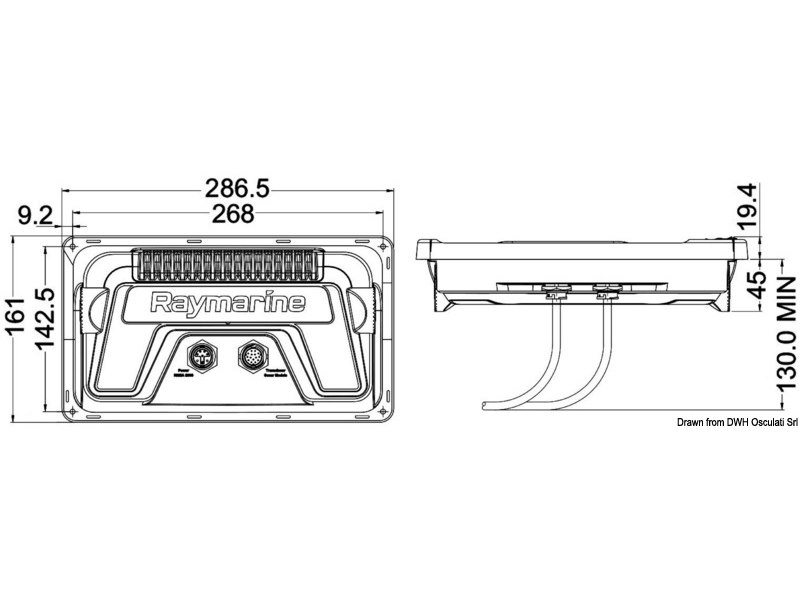Ecoscandagli RAYMARINE Element HV da 7", 9", 12"