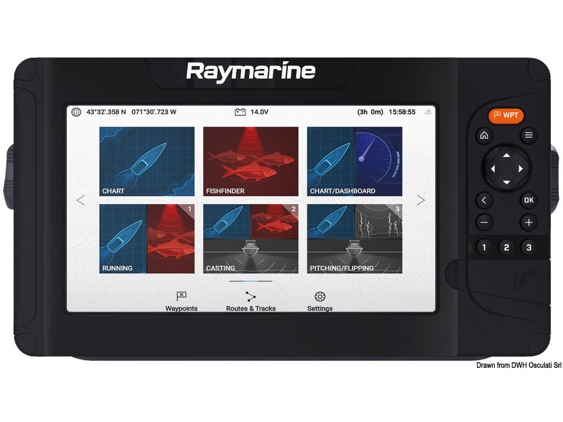 Ecoscandagli RAYMARINE Element HV da 7", 9", 12"