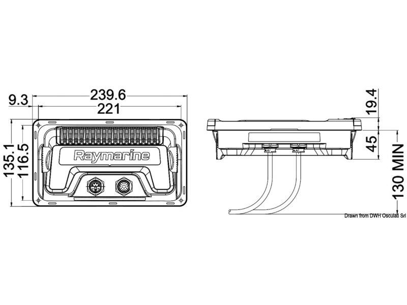 Ecoscandagli RAYMARINE Element HV da 7", 9", 12"