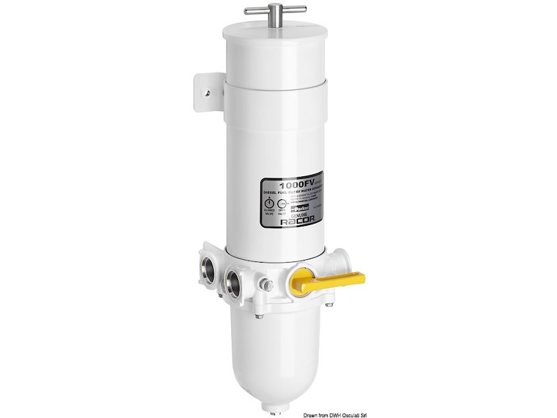 Filtro RACOR completamente metallico – Versione singola