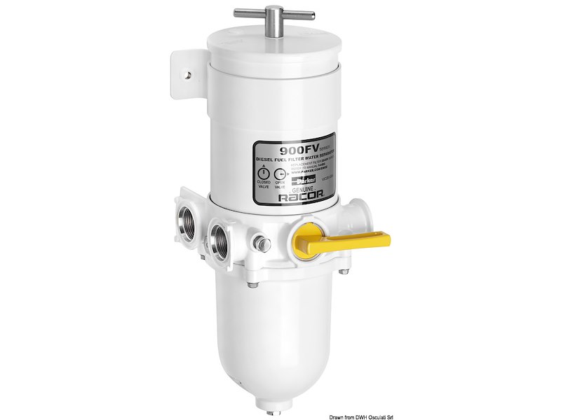 Filtro RACOR completamente metallico – Versione singola