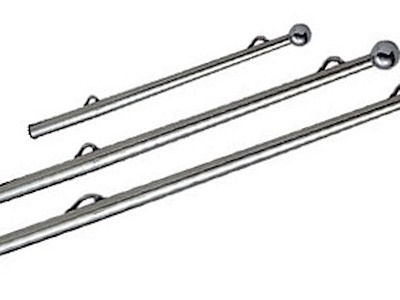 ASTA PORTABANDIERA INOX