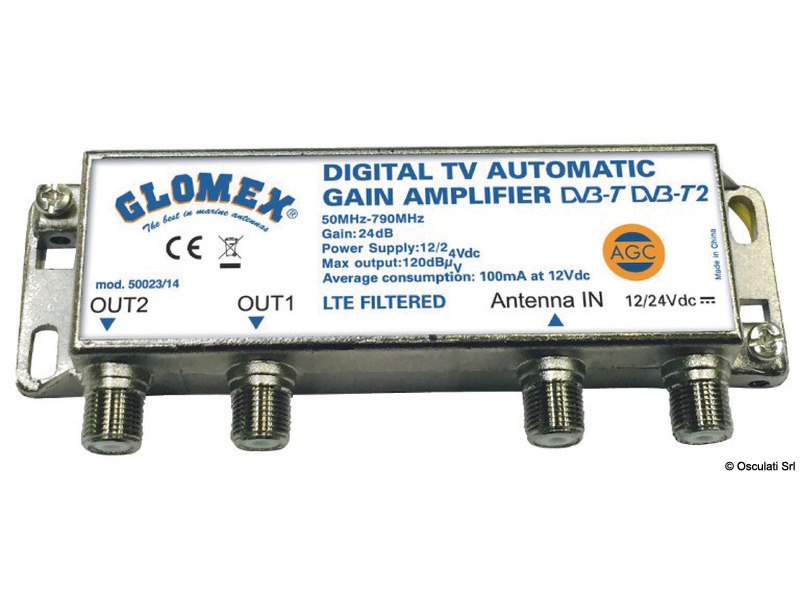 Antenna TV omni-direzionale DVB-T2 Mizar AGC