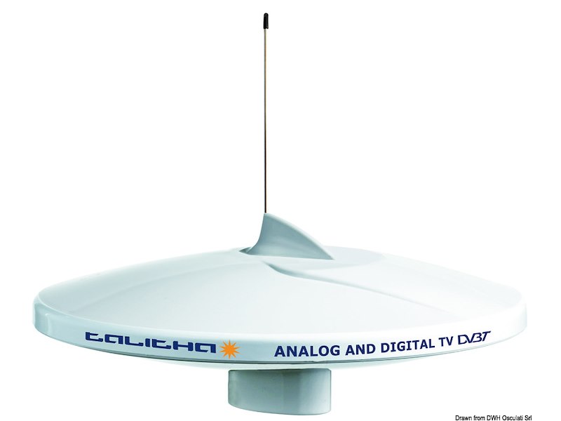 Antenna TV omni-direzionale DVB-T2 Mizar AGC